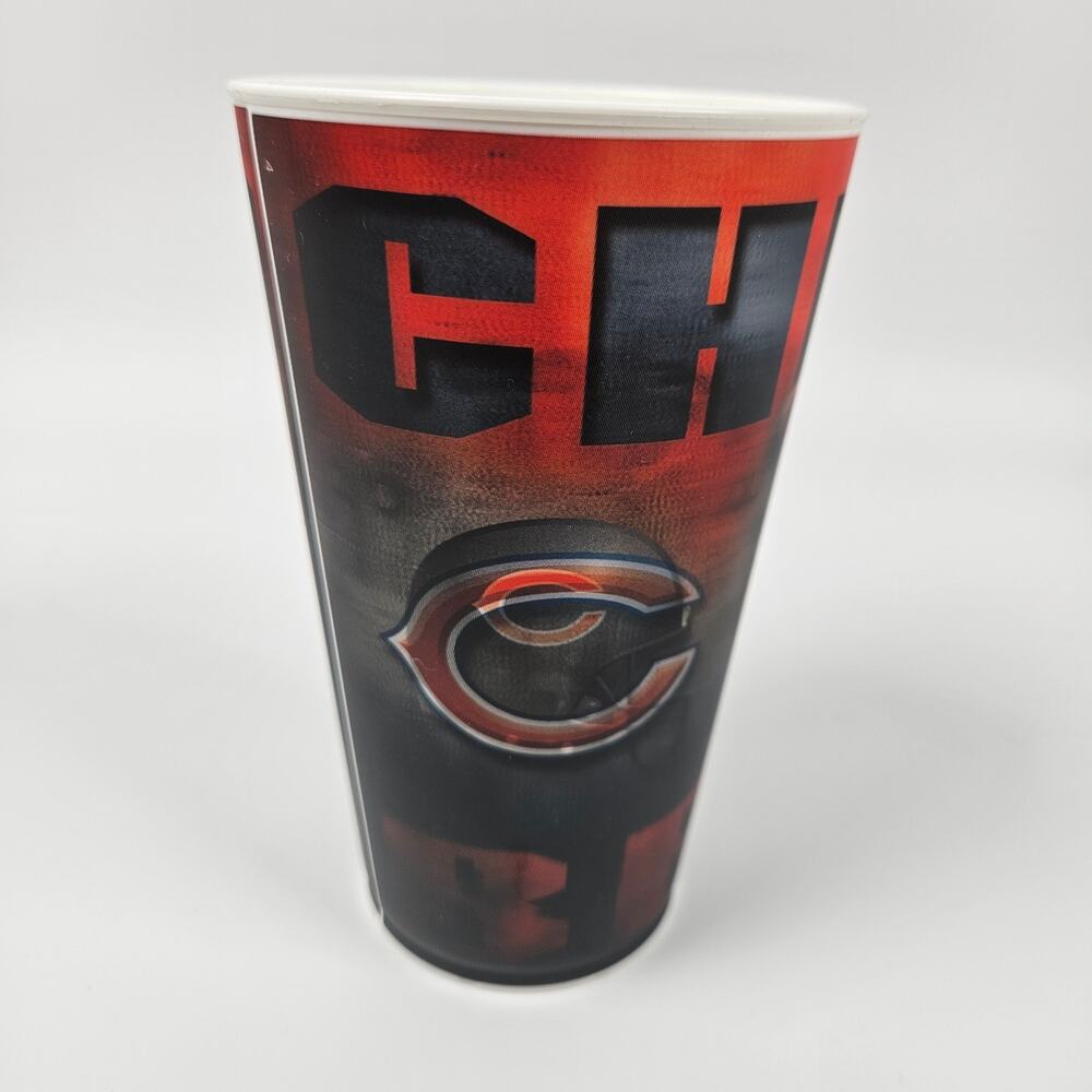 1 Licensed Spiritcups Chicago Bears Holographic Cup, Size 16 oz